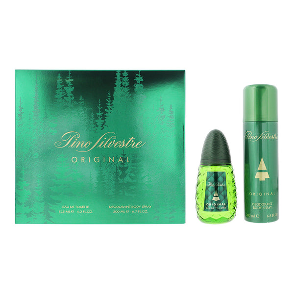 Pino Silvestre Original 2 Piece Gift Set: Eau de Toilette 125ml - Deodorant Spra