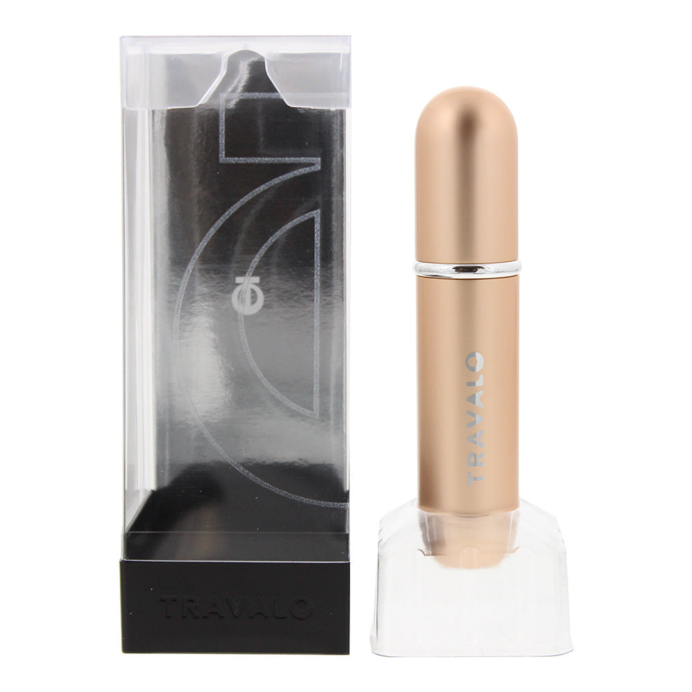 Travalo Classic Reffilable Gold Perfume Spray Bottle 5ml