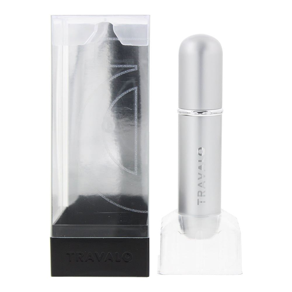 Travalo Classic Refillable Silver Perfume Spray Bottle 5ml