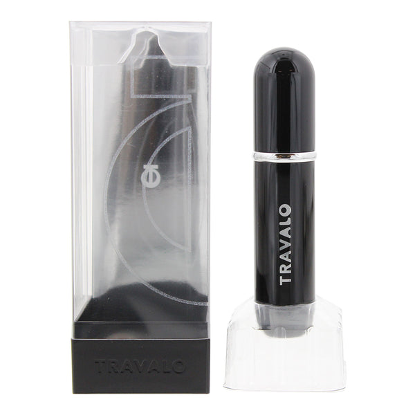 Travalo Classic Refillable Black Perfume Spray Bottle 5ml