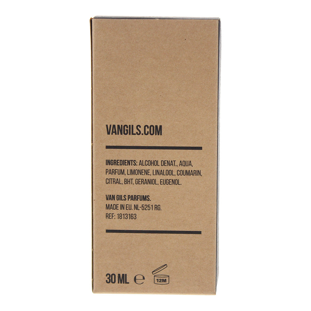 Van Gils No. 1 Eau de Toilette 30ml - Ingredients