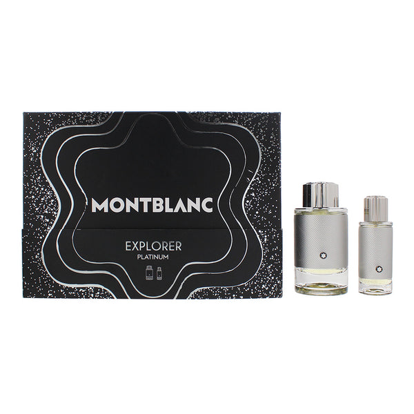 Montblanc Explorer Platinum 2 Piece Gift Set: Eau de Parfum 100ml - Eau de Parfu