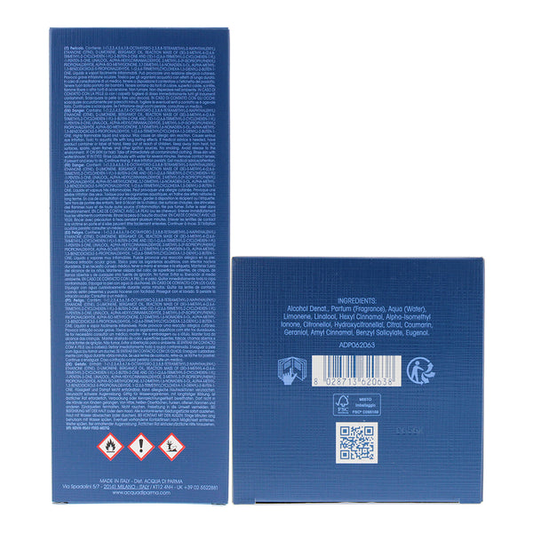 Acqua Di Parma Blu Mediterraneo Fico Di Amalfi Diffuser 180ml - Ingredients