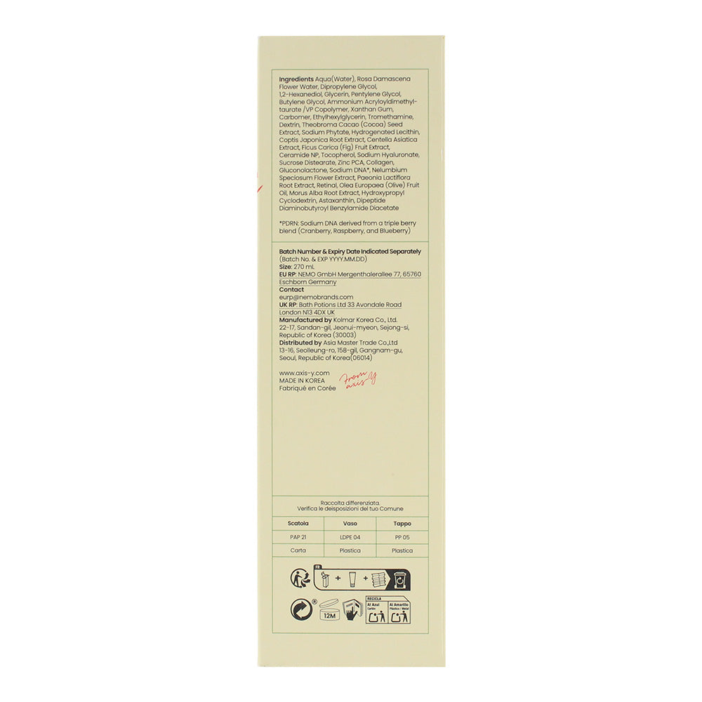 Axis-Y Triple PDRN Gel Toner 270ml