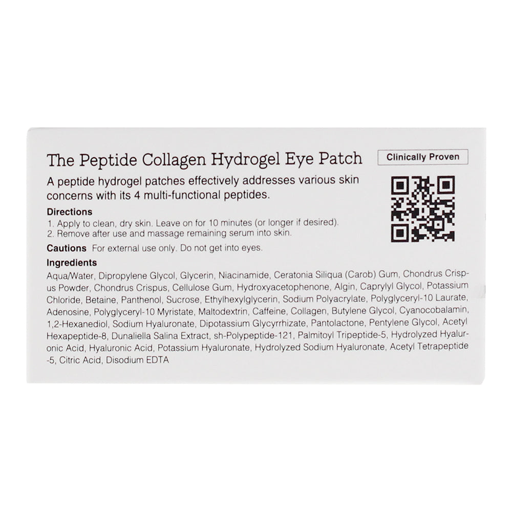 Cosrx The Pink Peptide Collagen Hydrogel Eye Patches 60 pcs - Ingredients