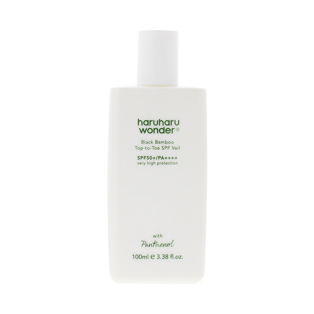 Haruharu Wonder Black Bamboo Top To Toe Spf 50+ Sunscreen 100ml - Product