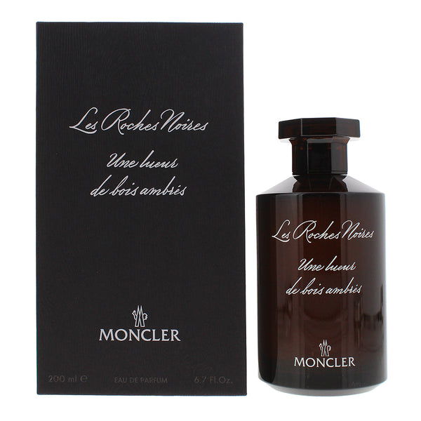 Moncler Les Roches Noires Une Lueur De Bois Ambres Eau de Parfum 200ml
