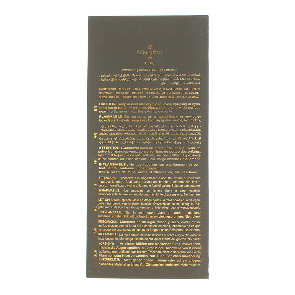 Ahmed Al Maghribi Matcha Extrait de Parfum 100ml