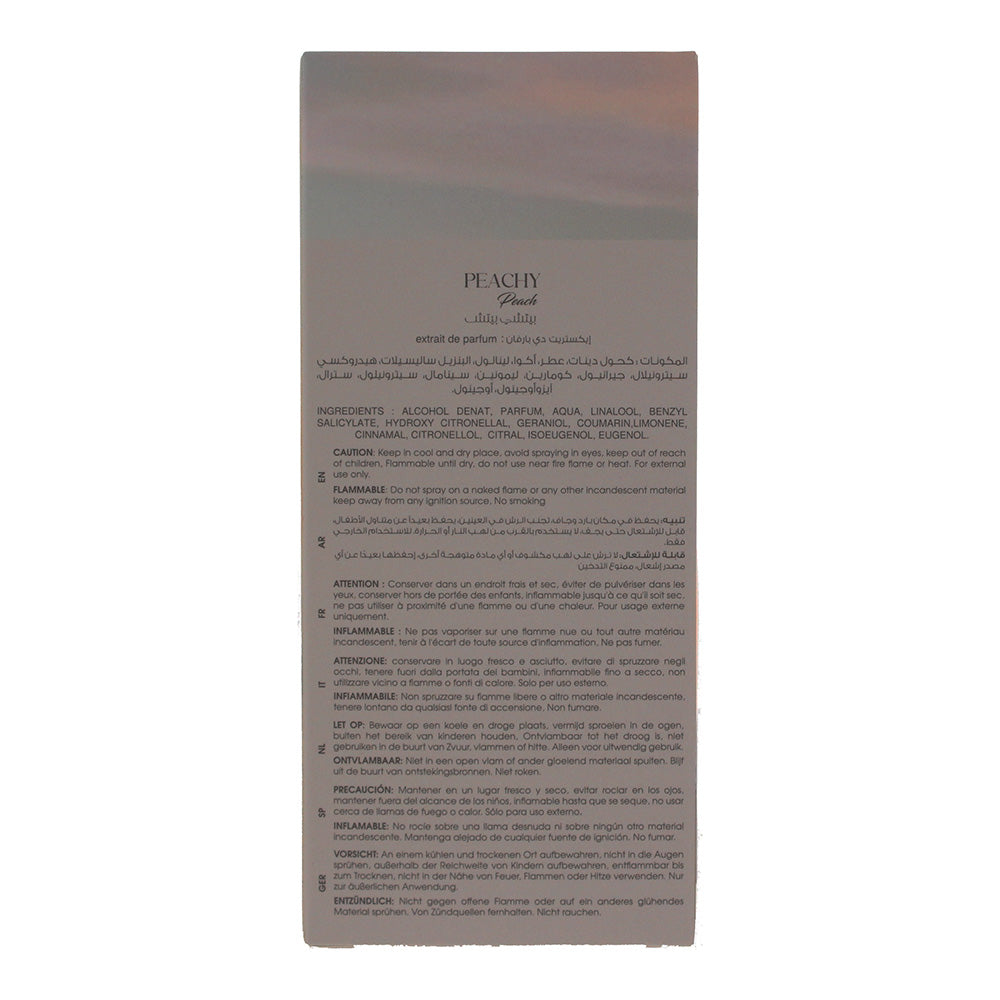 Ahmed Al Maghribi Peachy Peach Eau de Parfum 100ml
