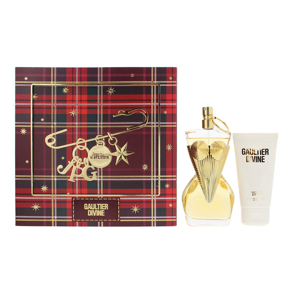 Jean Paul Gaultier Divine 2 Piece Gift Set: Eau de Parfum 100ml - Body Lotion 75