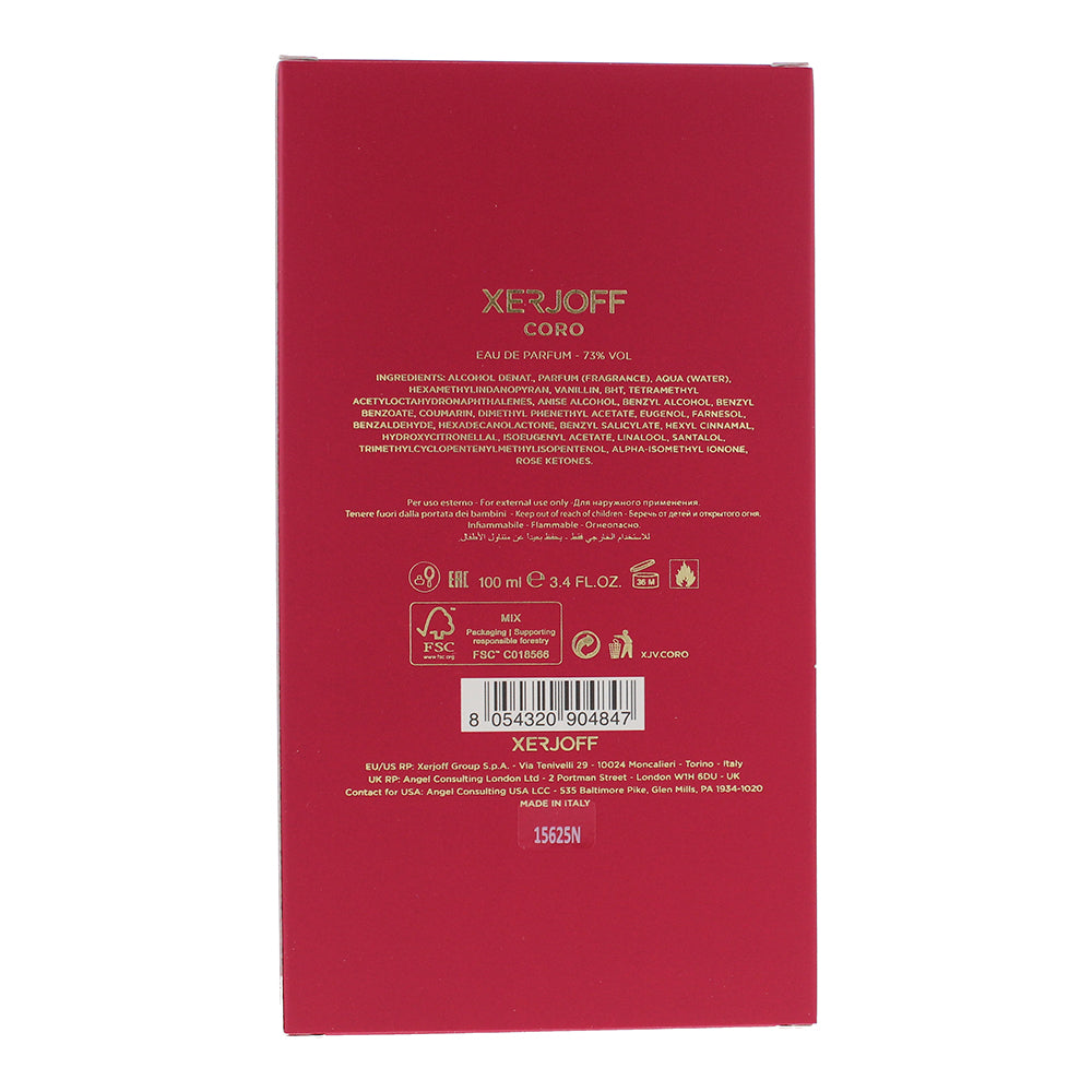 Xerjoff Coro Eau de Parfum 100ml