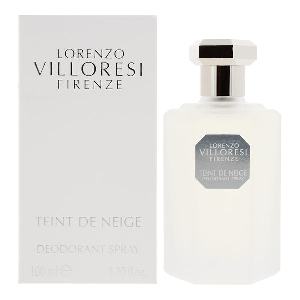Lorenzo Villoresi Teint De Neige Deodorant Spray Glass Bottle 100ml