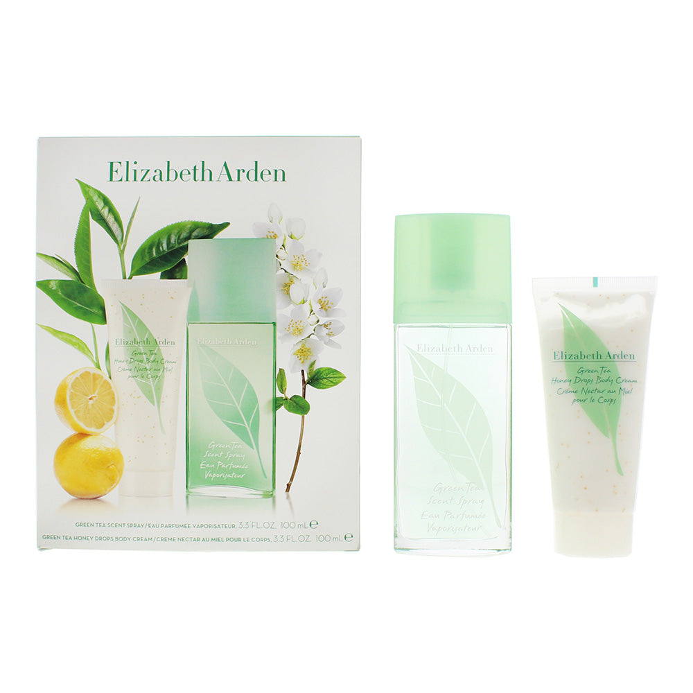 Elizabeth Arden Green Tea 2 Piece Gift Set: Eau de Toilette 100ml - Body Lotion 