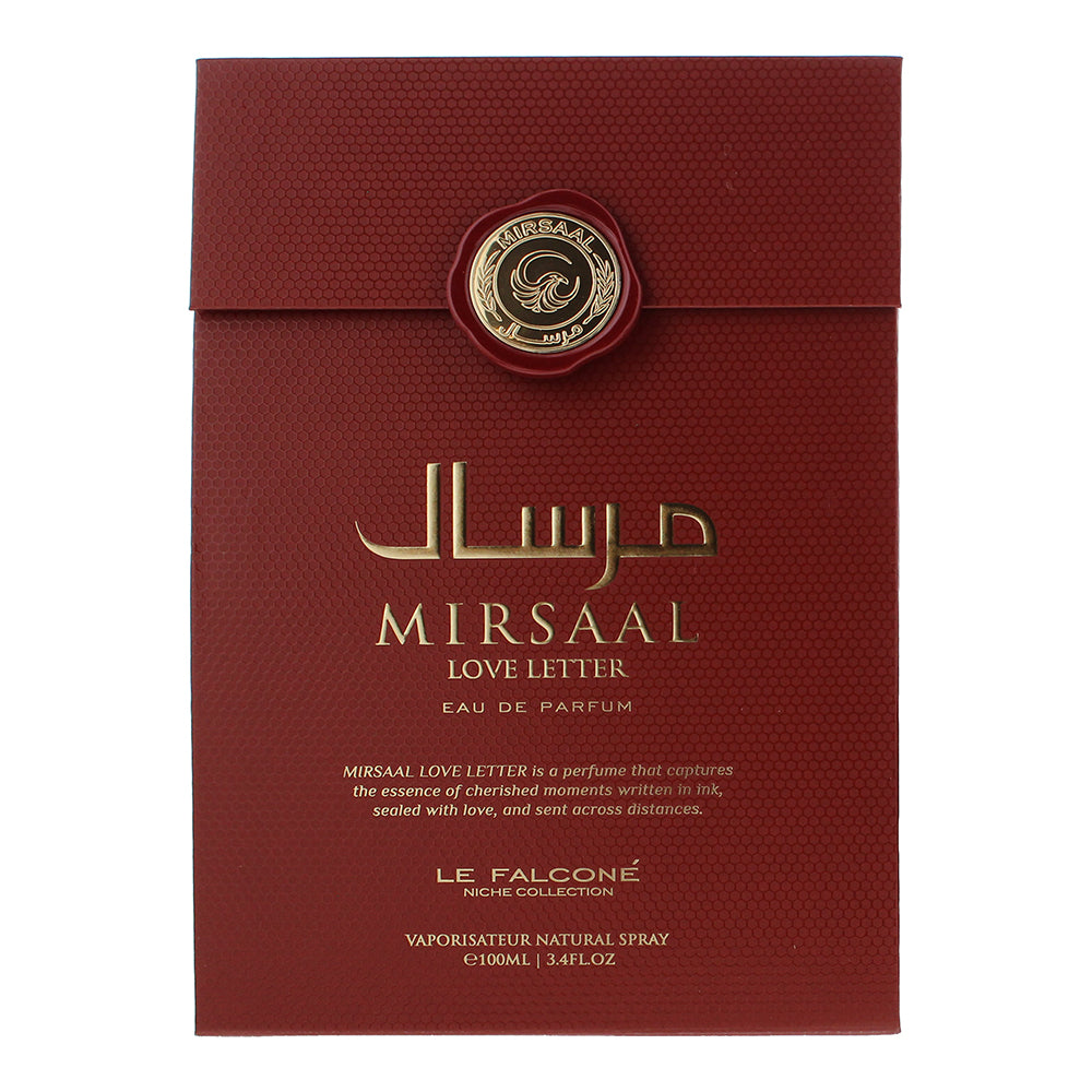 Le Falcone Niche Collection Mirsaal Love Letter Eau De Parfum 100ml - Box