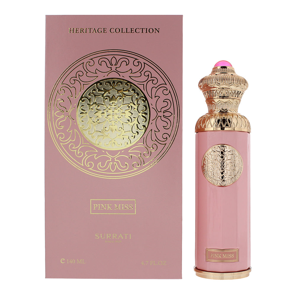 Surrati Heritage Collection Pink Miss Eau De Parfum 140ml