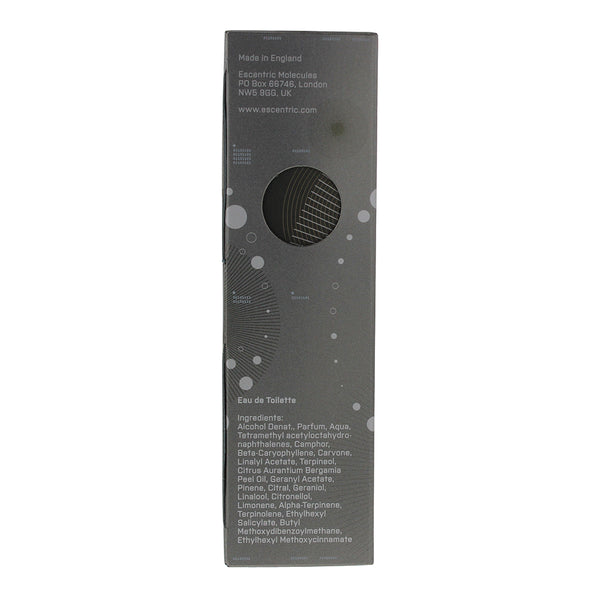 Escentric Molecules Molecule 01 + Cistus Eau de Toilette 100ml - Ingredients