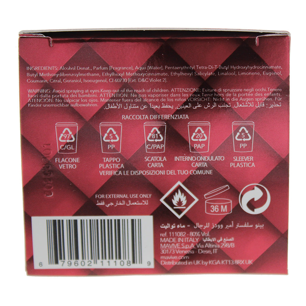 Pino Silvestre Amber Woods Eau de Toilette 75ml
