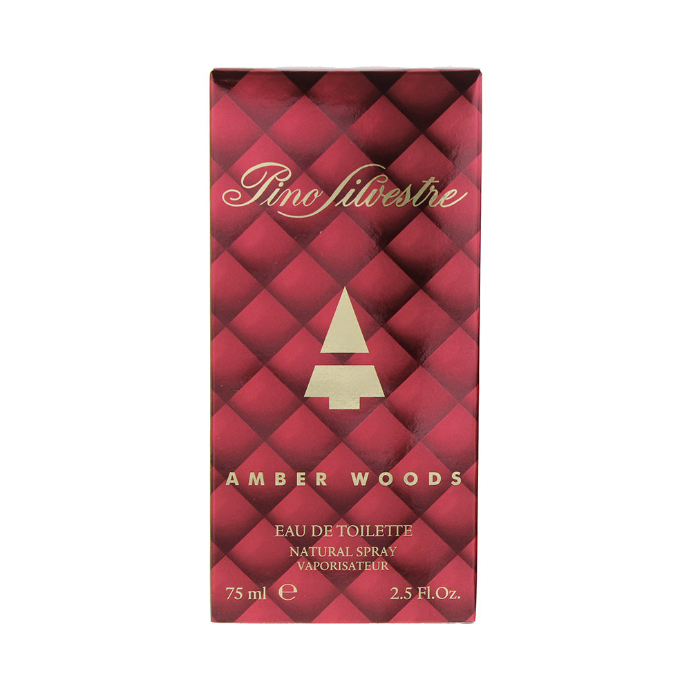 Pino Silvestre Amber Woods Eau de Toilette 75ml - Box