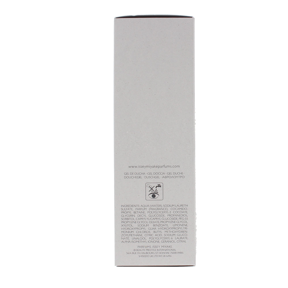 Issey Miyake Le Sel D'issey Shower Gel 200ml - Ingredients