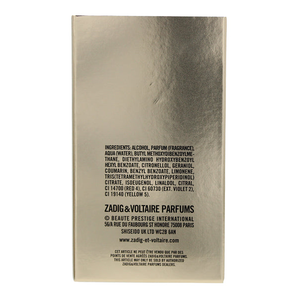 Zadig & Voltaire This Is Really Her! Eau de Parfum Intense 30ml - Ingredients