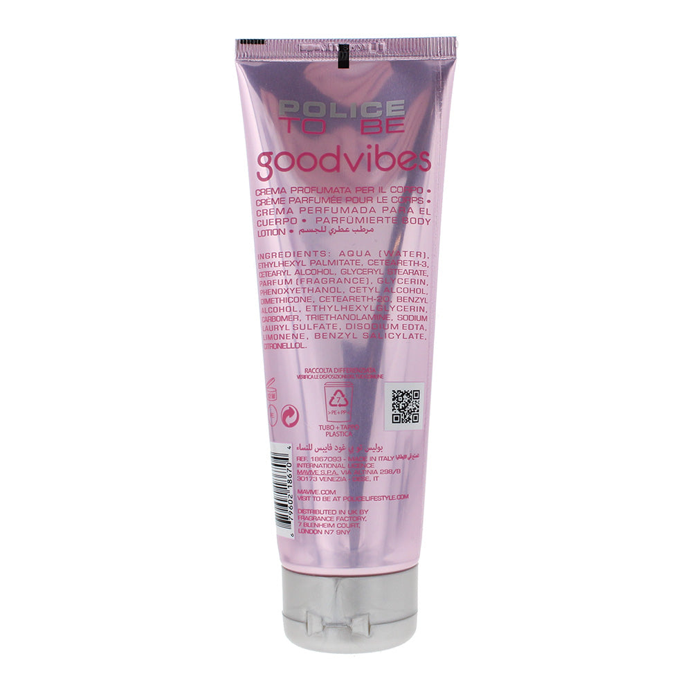 Police Goodvibes Perfumed Body Lotion 100ml