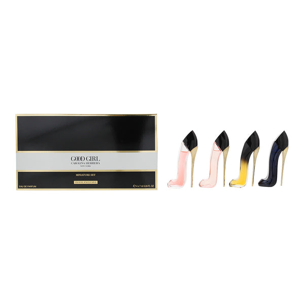 Carolina Herrera Good Girl 4 Piece Gift Set: Eau de Parfum 4 x 7ml