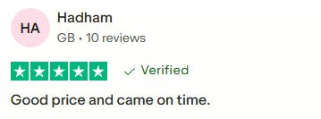 Customer review