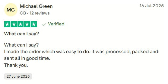 Customer review