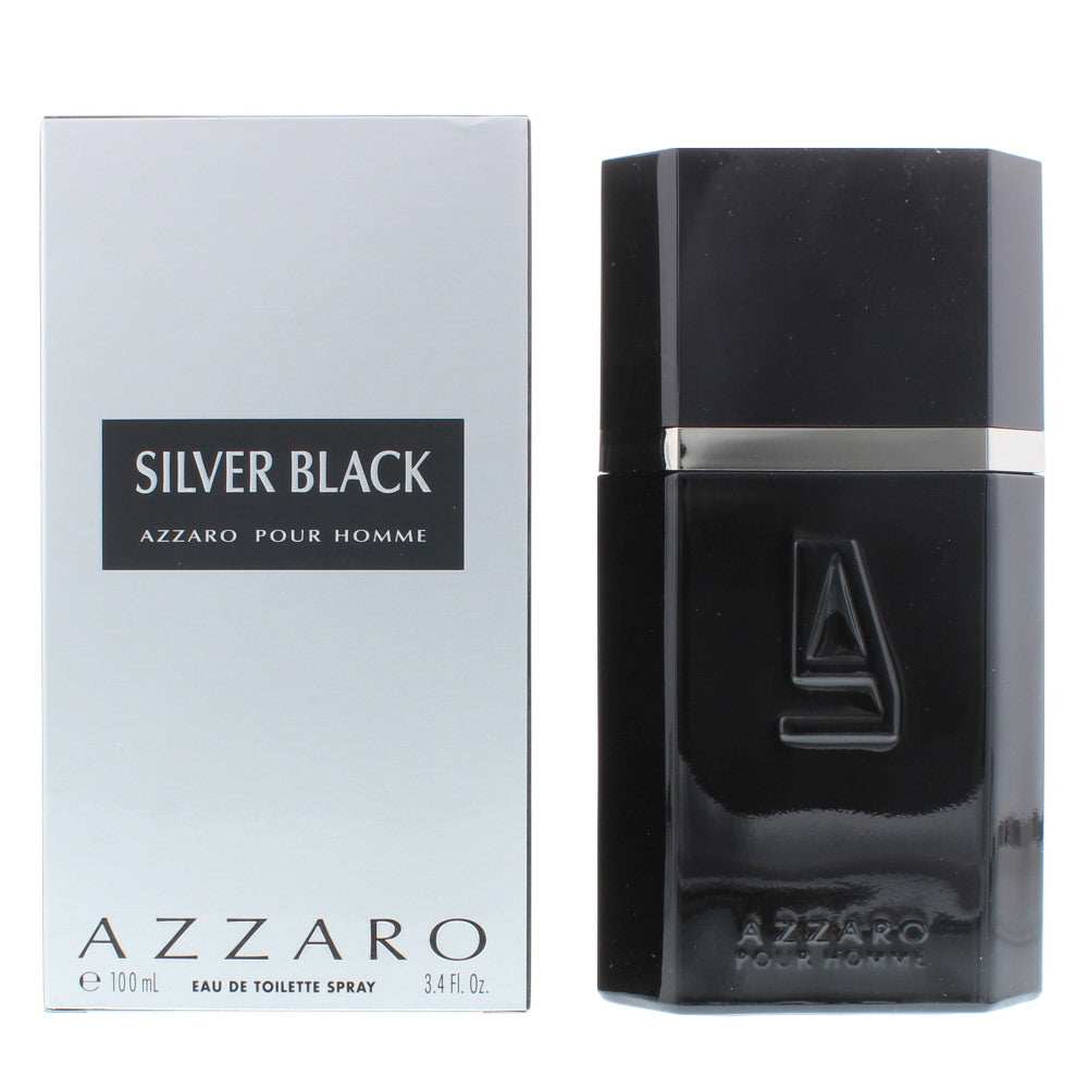 Azzaro Pour Homme Silver Black Eau de Toilette 100ml