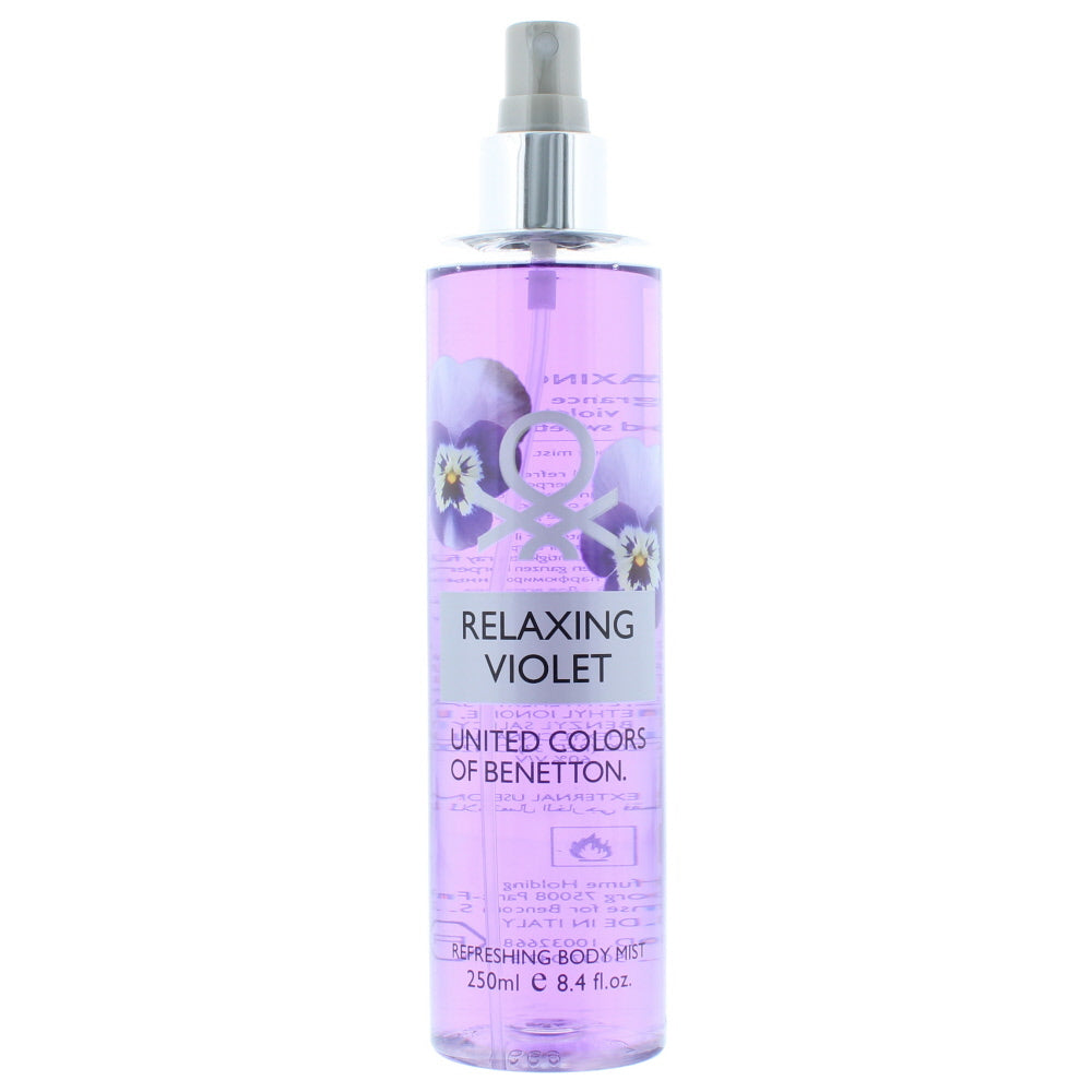 Benetton Relaxing Violet Body Mist 250ml