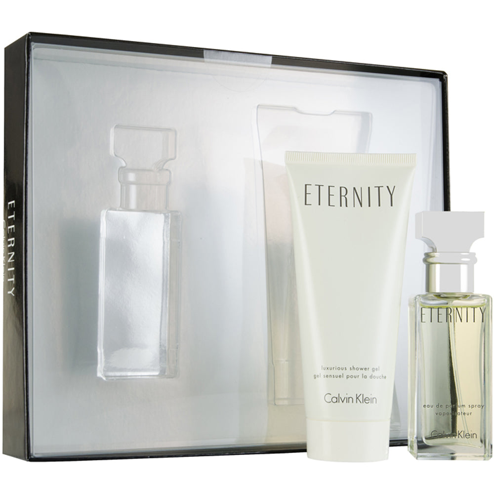 Calvin Klein Eternity Eau De Parfum 2 Piece Gift Set: Eau De Parfum 30ml - Shower Gel 100ml