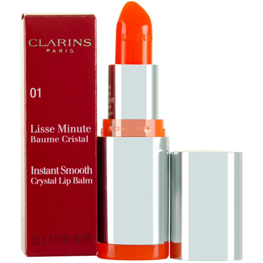 Clarins Instant Smooth Crystal 01 Crystal Coral Lip Balm 3.5g