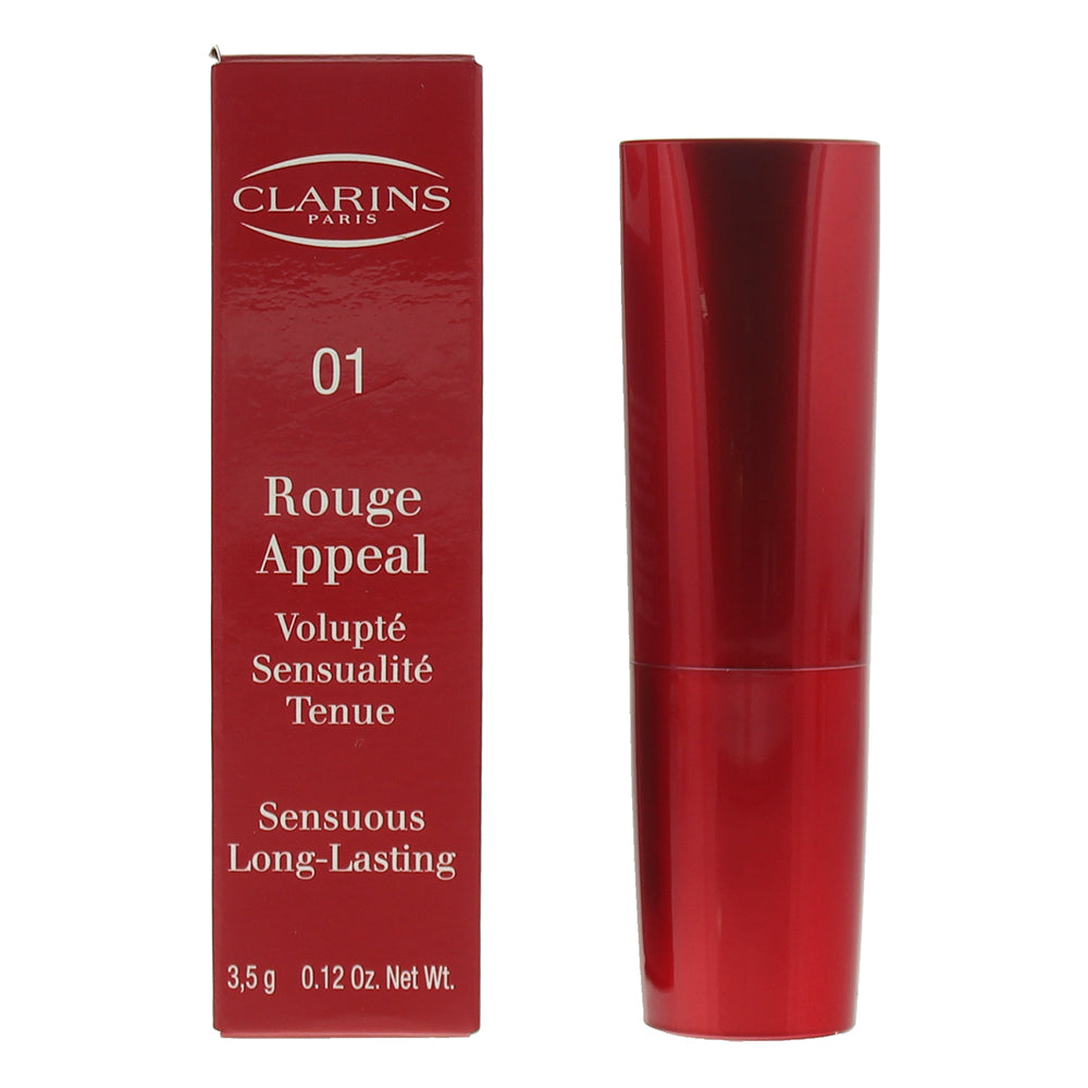 Clarins Rouge Appeal Sensuous Long-Lasting 01 Candypink Lipstick 3.5g