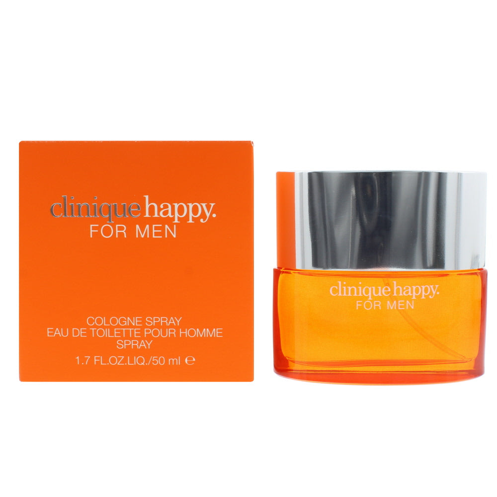 Clinique Happy For Men Cologne Spray Eau de Toilette 50ml