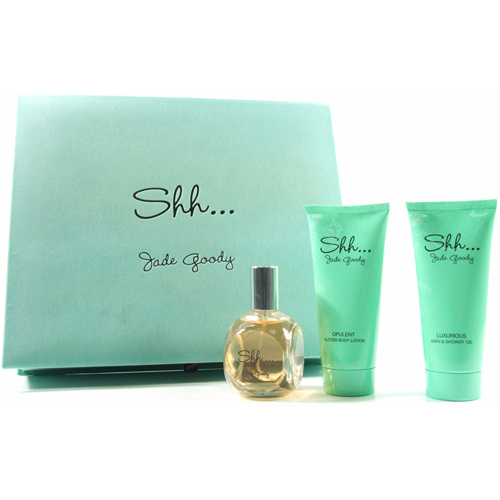 Jade Goody Shh... Eau De Parfum 3 Piece Gift Set: Eau De Parfum 50ml - Body Lotion 50ml - Shower Gel 50ml