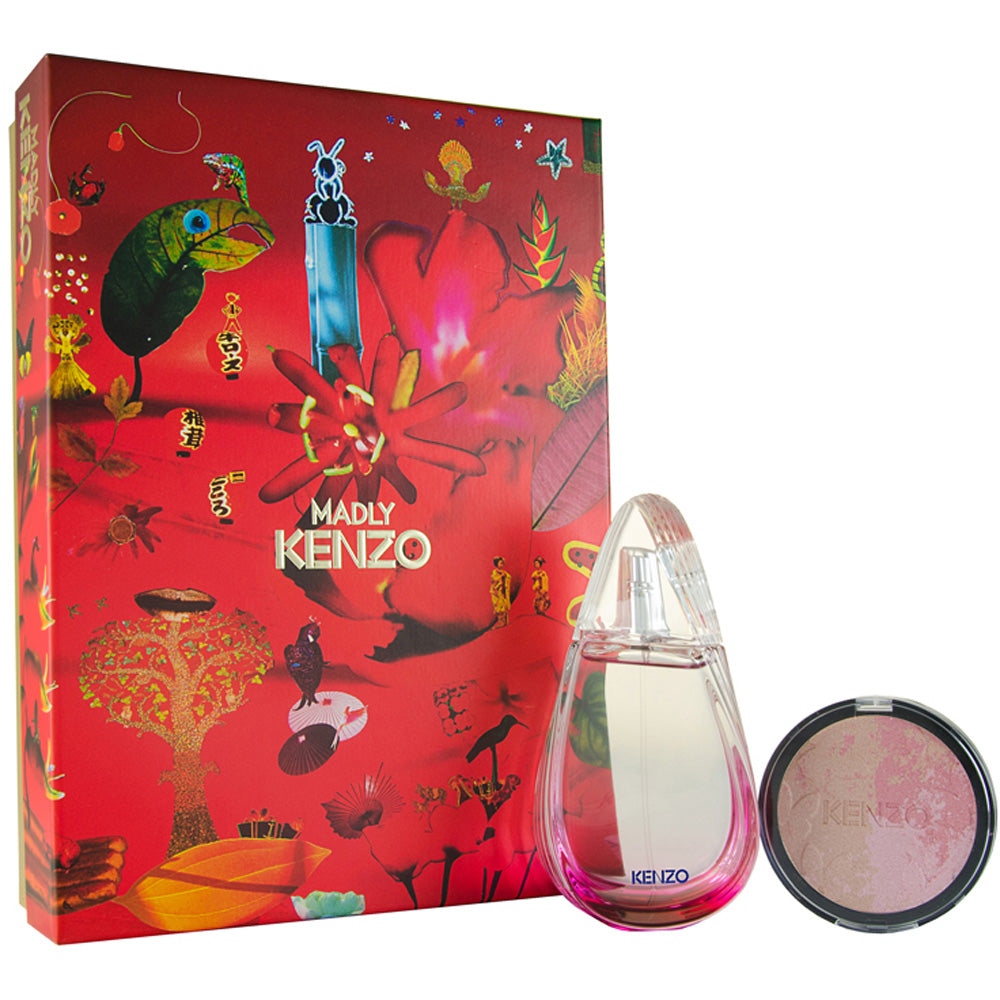 Kenzo Madly Eau De Toilette 2 Piece Gift Set: Eau De Toilette 80ml - Blusher 10g