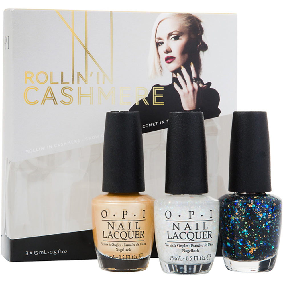 Opi Rollin' In Cashmere Nail Polish 3 Piece Gift Set: Nail Polish 15ml - Nail Polish 15ml - Nail Polish 15ml