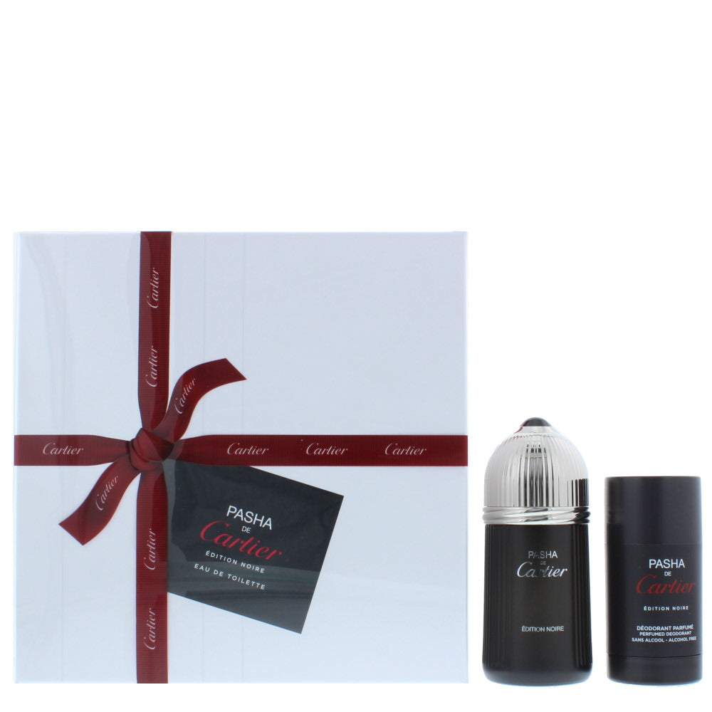 Cartier Pasha De Cartier Édition Noire Eau de Toilette 2 Pieces Gift Set