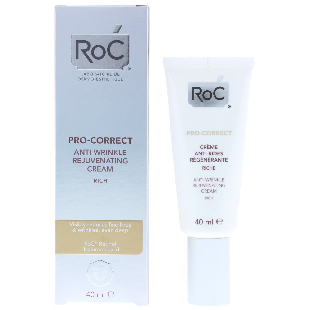 Roc Pro-Correct  Anti-Wrinkle Rejuvenating Rich Cream 40ml