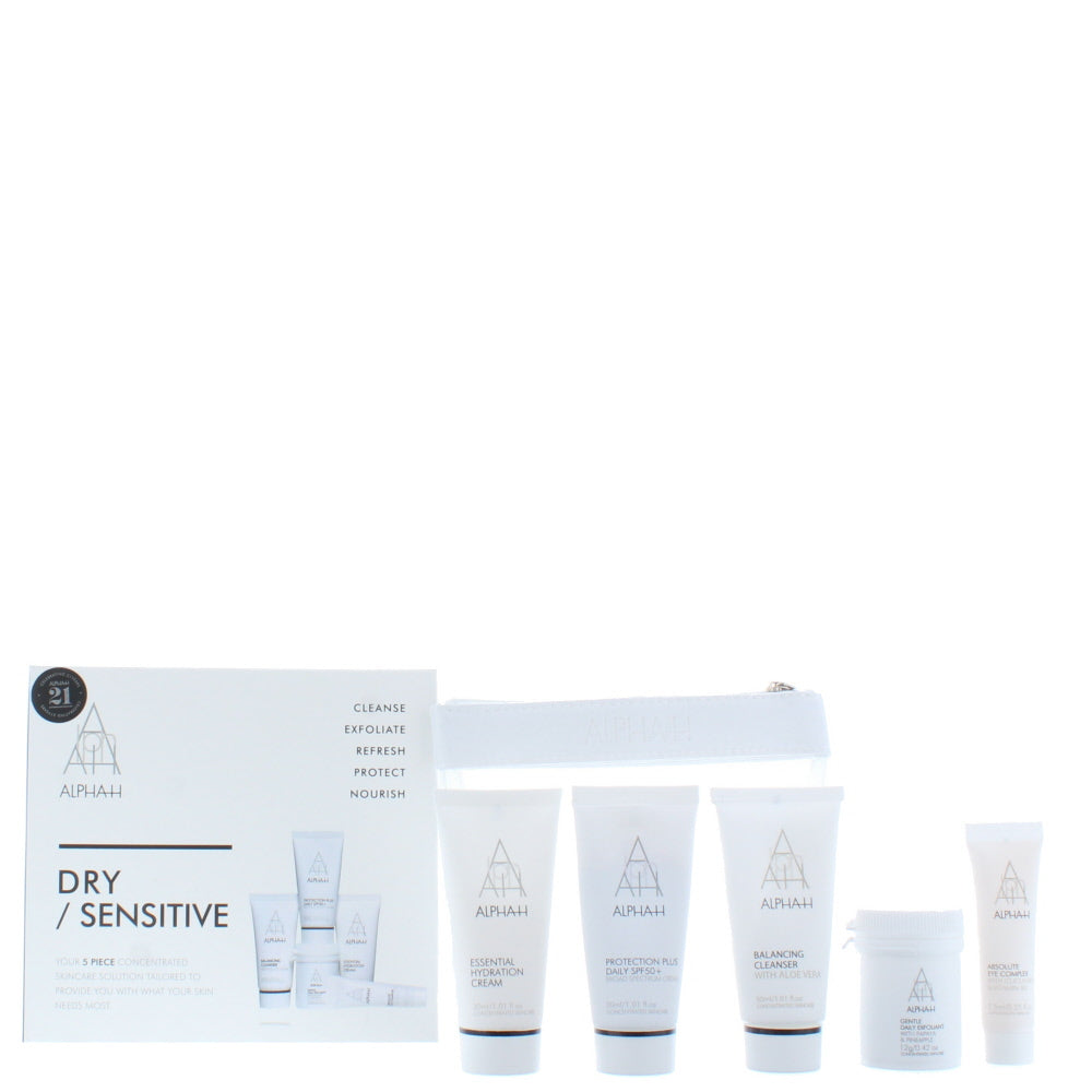 Alpha-H Dry / Sensitive Skincare Set 5 Pieces Gift Set