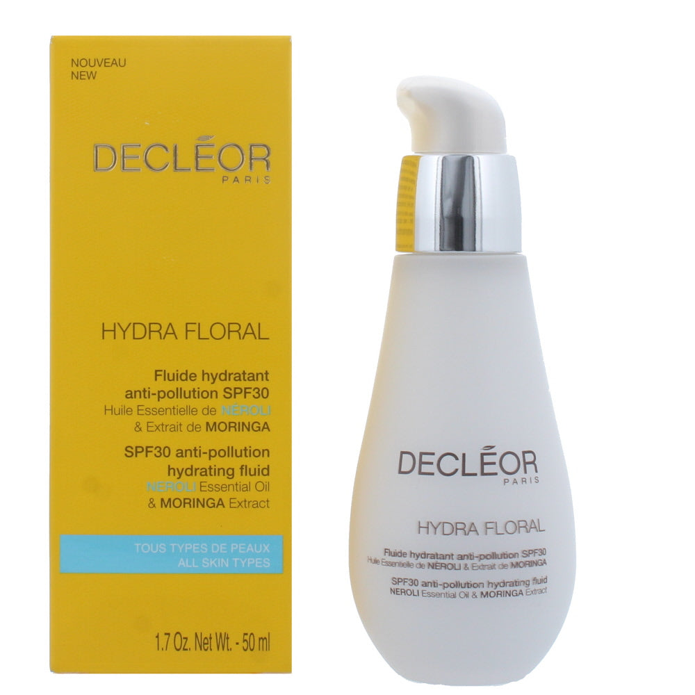 Decleor Hydra Floral Anti-Pollution Hydrating  Spf30 Fluid 50ml