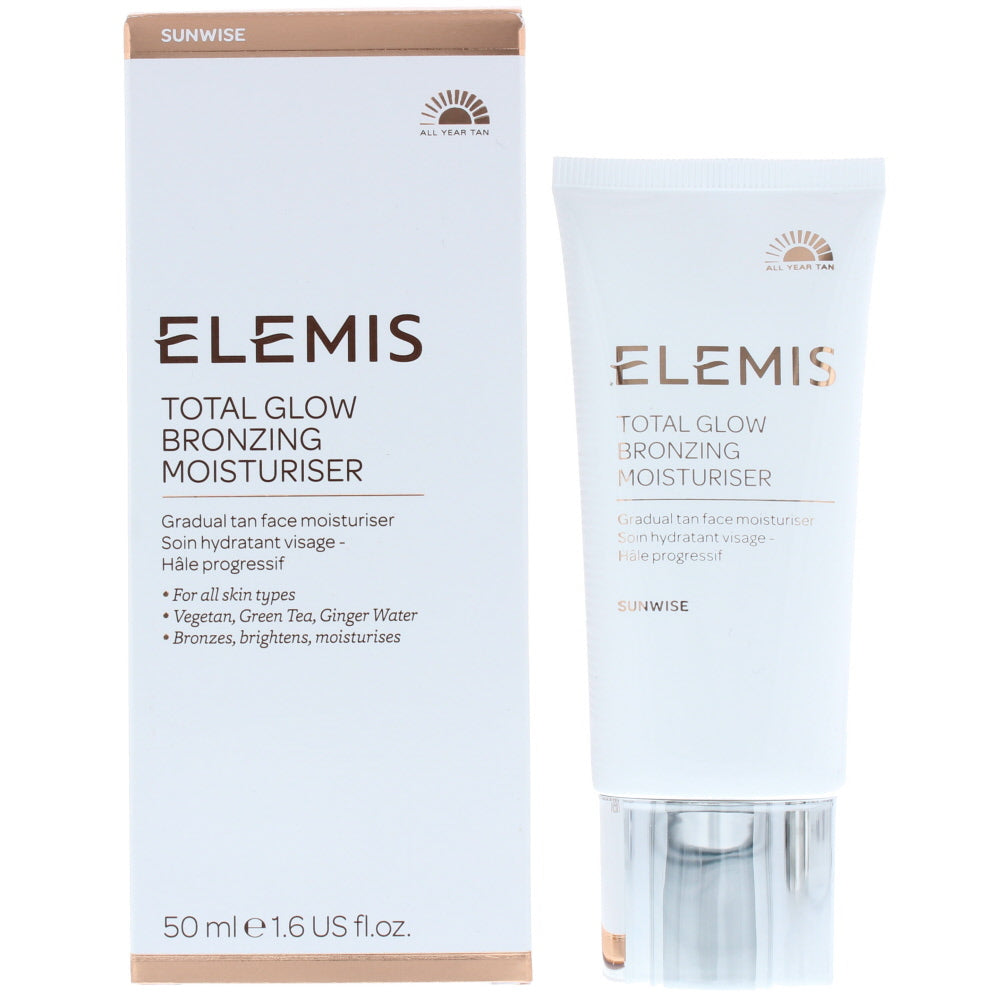 Elemis Total Glow Bronzing For All Skin Types Moisturiser 50ml