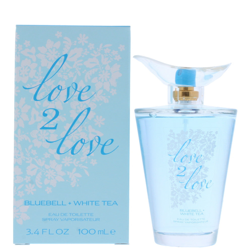 Love 2 Love Bluebell + White Tea Eau de Toilette 100ml