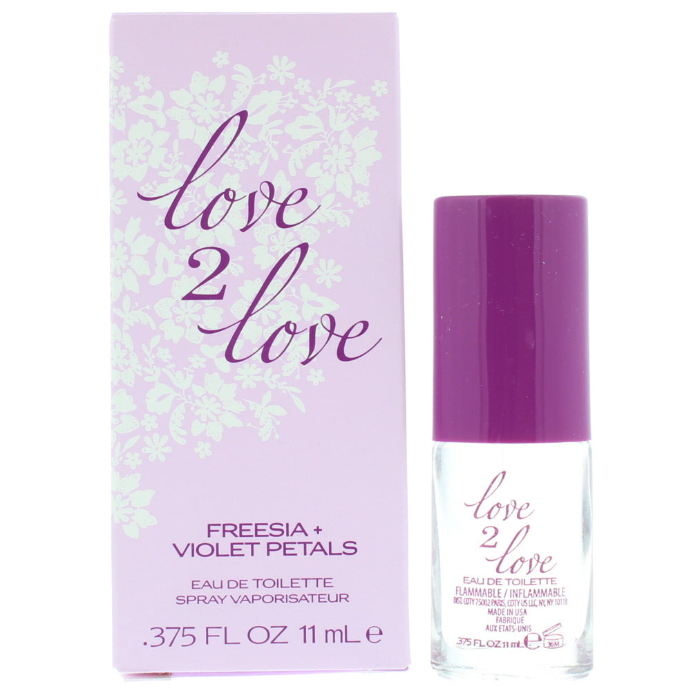Love 2 Love Freesia + Violet Petals Eau de Toilette 11ml