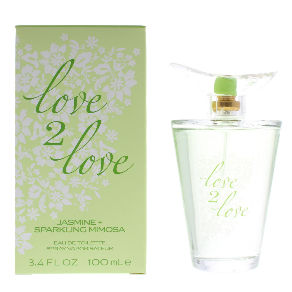 Love 2 Love Jasmine + Sparkling Mimosa Eau de Toilette 100ml