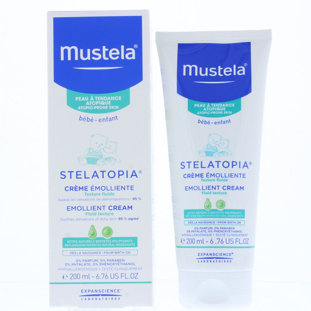 Mustela Bébé-Enfant Atopic-Prone Skin Stelatopia Emollient Cream 200ml