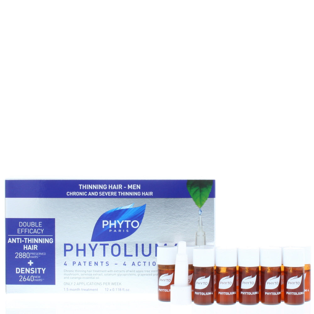 Phyto Phytolium 4 12 X Anti-Thinning Hair Treatment 3.5ml