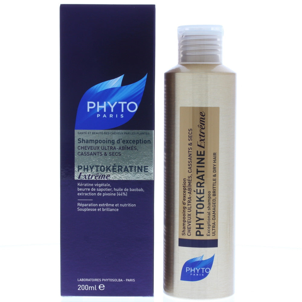 Phyto Phytokératine Extrême Exceptional Shampoo 200ml
