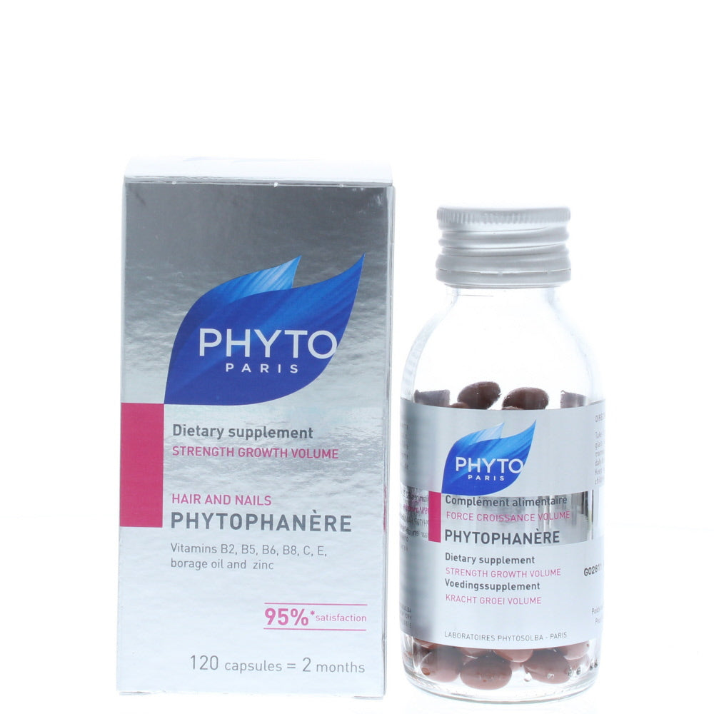 Phyto Phytophanère Hair & Nails Capsules 120pcs