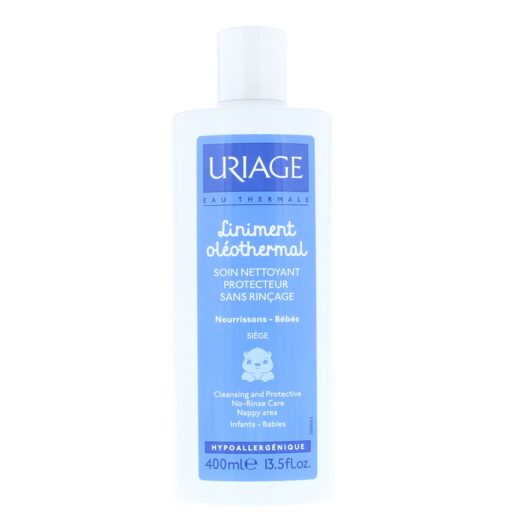 Uriage Liniment Oléothermal Cleansing And Protective Non-Rinse Nappy Cream 400ml